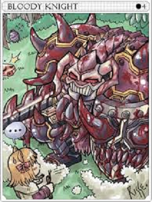 Bloody Knight Champion Card