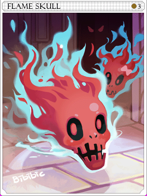 Flame Skull
